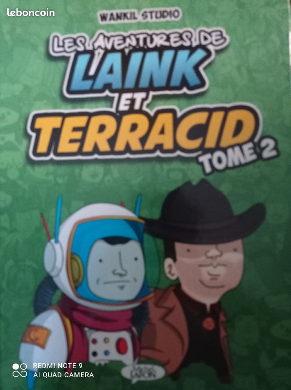 Bande dessinée "Les aventures de laink et terracid" (image 4)