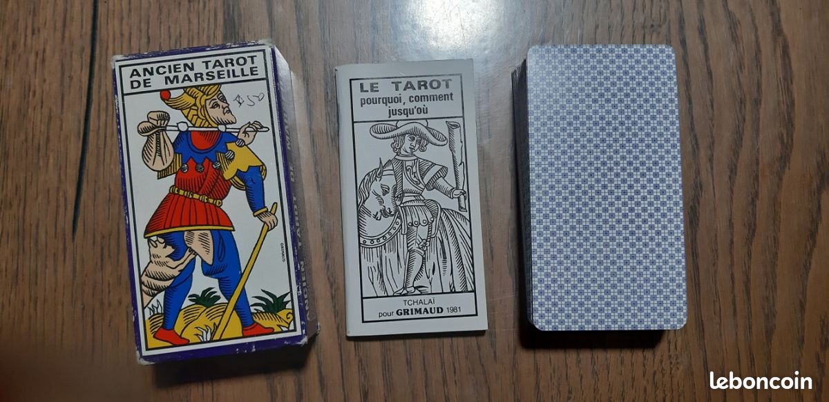 Jeu De Tarot Ancien Grimaud & Chartier – XIXème Siècle – Complet