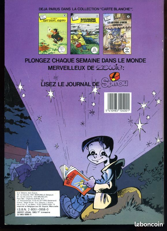 Bande Dessinée brochée EO Zowie : Le pinceau de cristal (image 2)