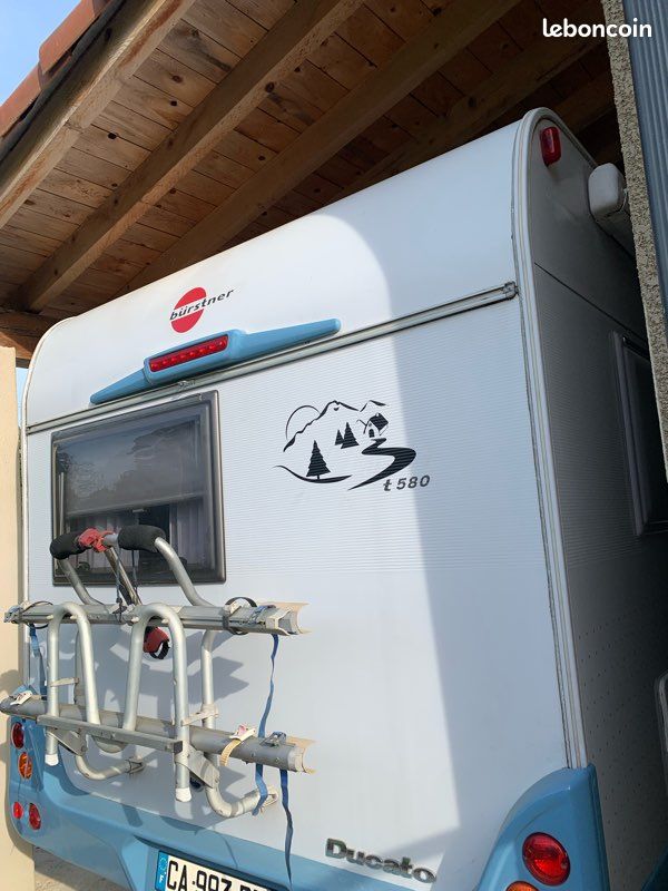 Camping car profilé fiat ducato burstner (image 3)