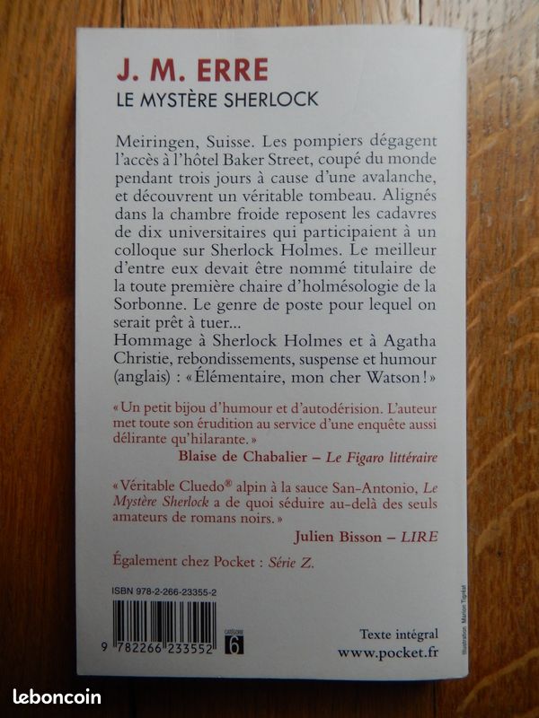 Le mystère Sherlock - J.M. Erre (image 2)