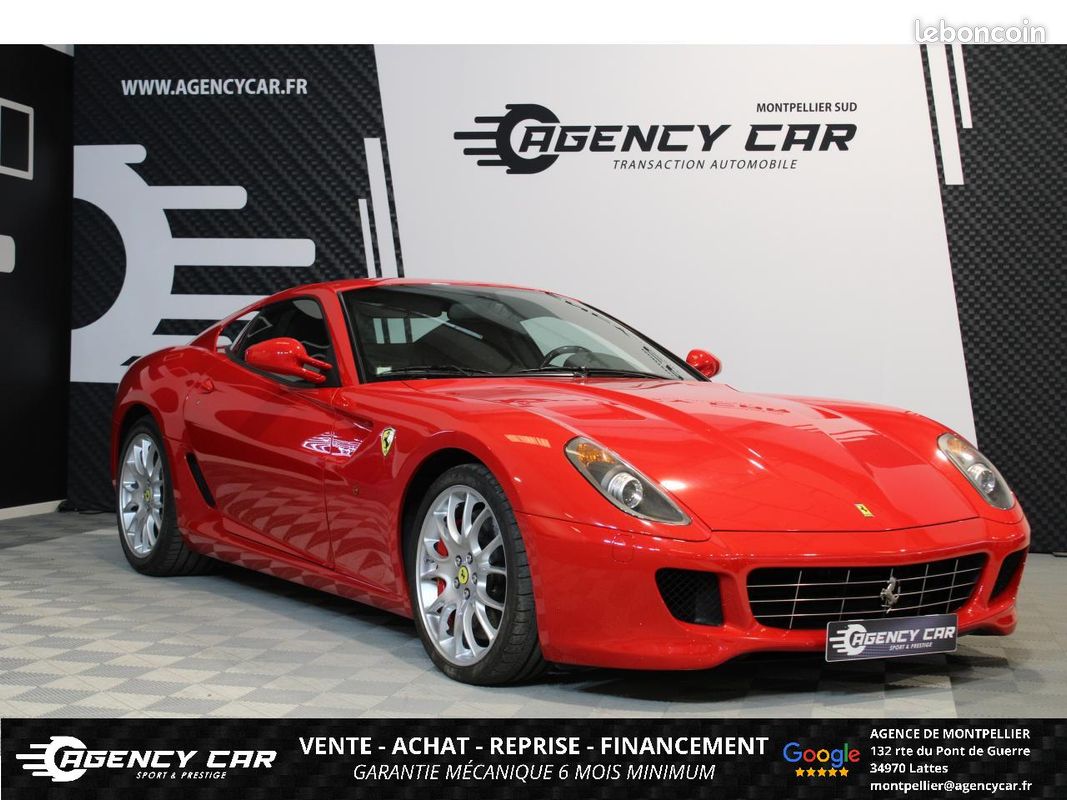 FERRARI 599 GTB 6.0i FIORANO F1 - SUIVI INTEGRAL FERRARI (image 1)