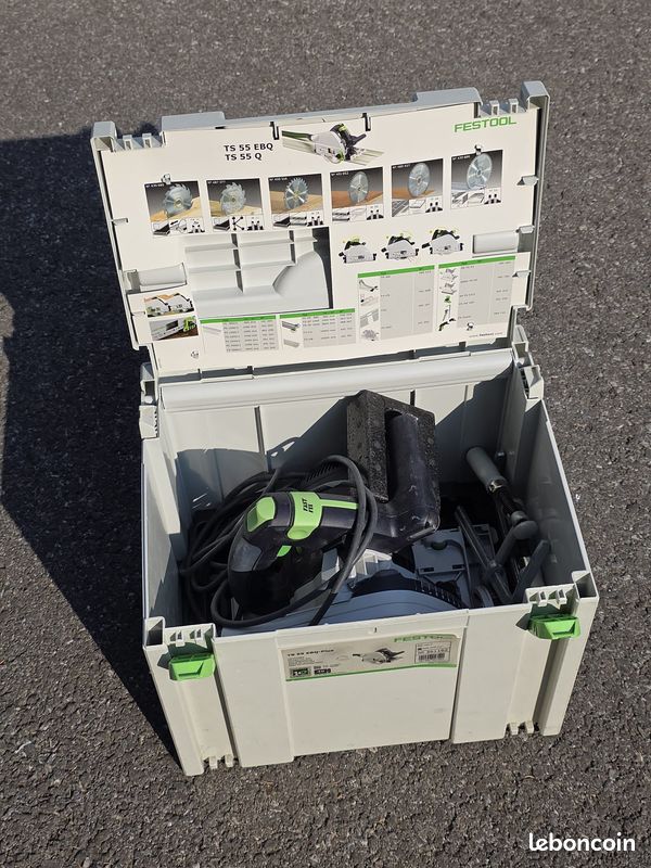 Festool scie plongeante TS 55 EQB-Plus, (en très bon état) (image 3)