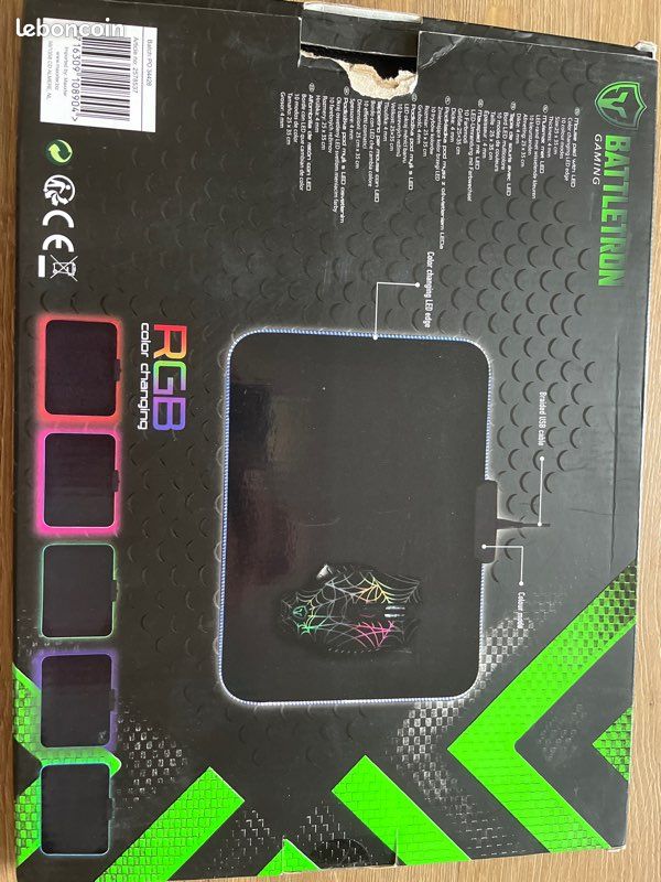 Tapis de gamer et souris de gamer (image 5)