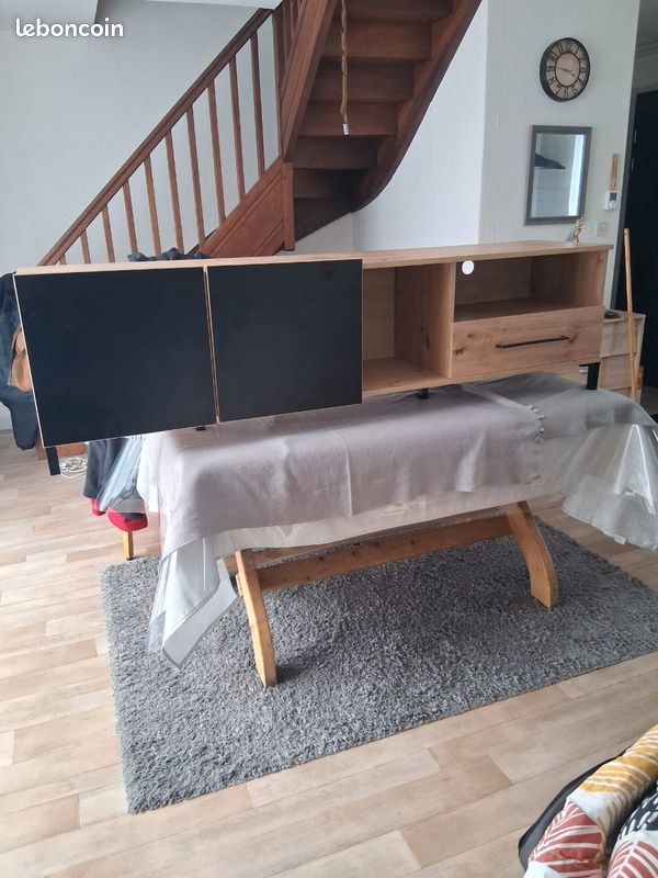 Vend meuble bas télé (image 1)