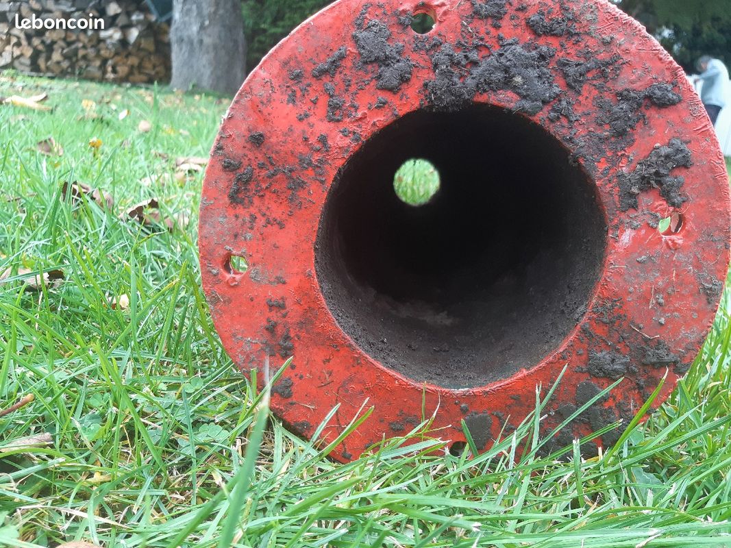 Tête de forage, borne, plot, bite, support boîte aux lettres - Bricolage