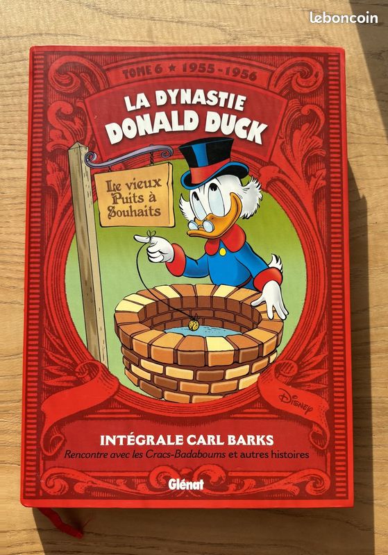 Lot La Dynastie Donald Duck Tomes 6 à 11 - Carl Barks Glénat (image 1)