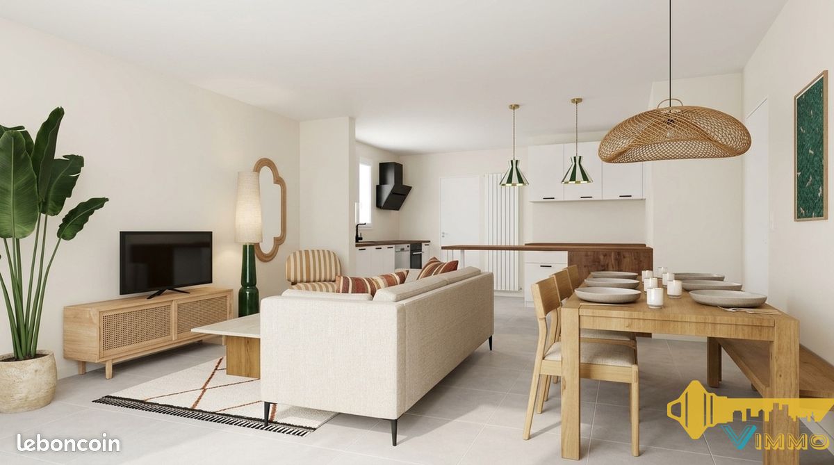Appartement 4 pièces 82 m² · à Saint-André-des-Eaux · 82 m² · 1 320 €
