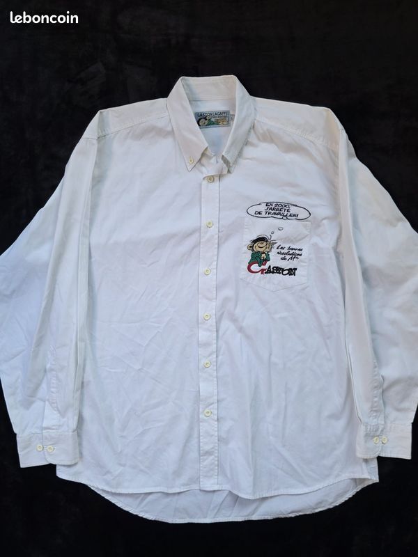 Chemise Gaston Lagaffe Studio Aventures L (image 2)