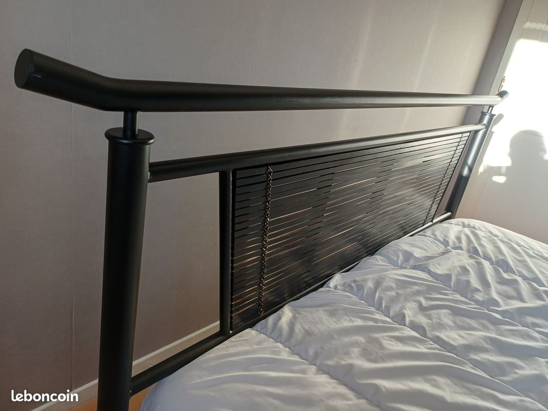 Lit 160*200 style inspiration asiatique (image 4)