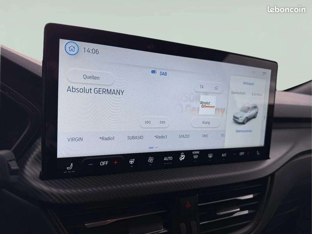 FORD Kuga Hybrid FlexFuel E85 ST-Line X * Caméra * Navigation * CarPlay * Pack Hiver * Garantie * TVA (image 16)
