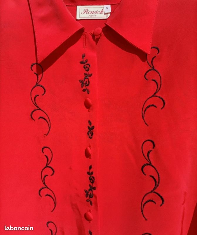 Haut Picwick Femme - Taille 44, Blanc Cassé, Sans Manches, Occasion Très Bon État