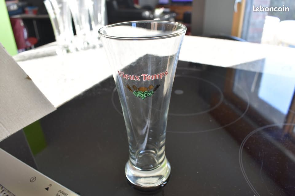 6 verres neufs "Vieux temps" (image 1)