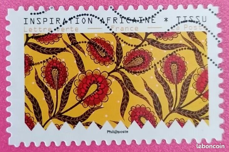 TIMBRE FRANCE OBLITÉRÉ série complète de 12 timbres 2019 thème éclosion
