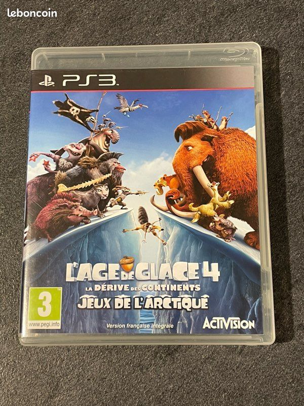 Jeu Xbox 360 'L'Âge De Glace 4 : La Dérive Des Continents - Jeux De L'Arctique' - Version PAL FR