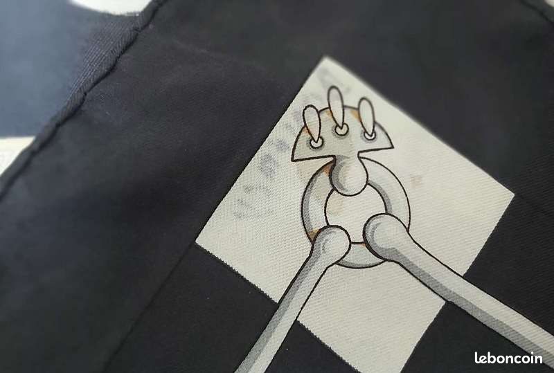 Carré 90 vintage Hermès Cliquetis (image 13)