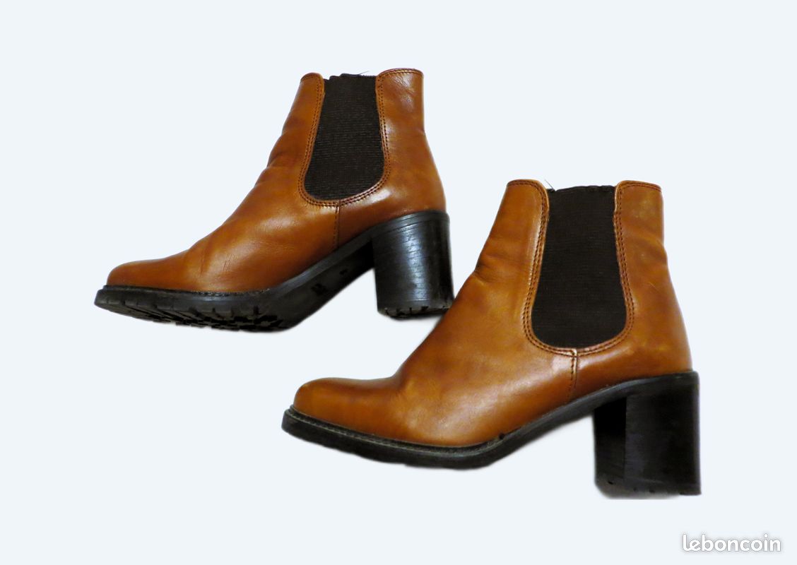 Minelli Camel Minelli Bottines Marron Chaussures Minelli Bottines