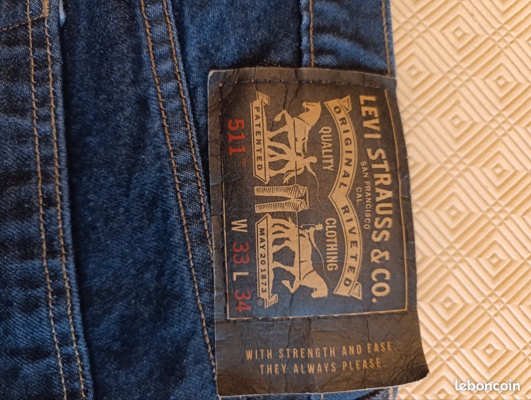 Levis jeans homme W33 L34 (image 2)