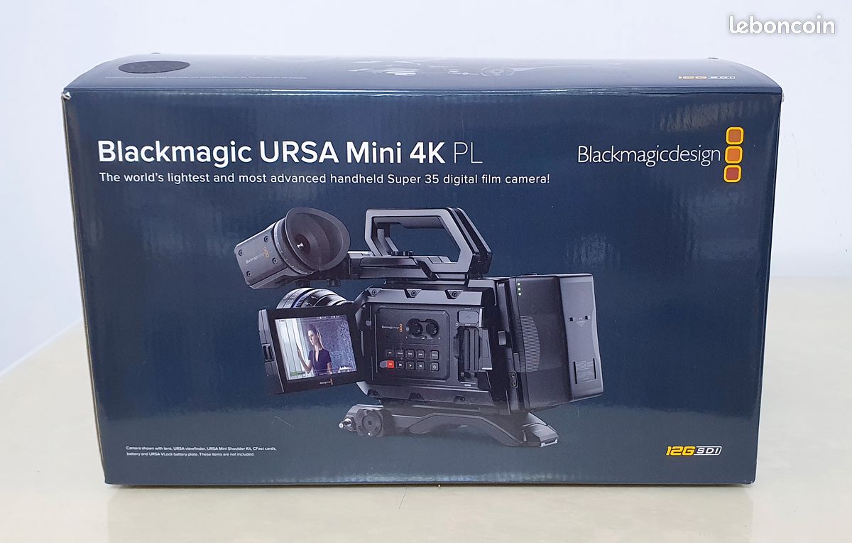 Appareils photos et Caméras Caméra Blackmagic Ursa mini 4k monture ef