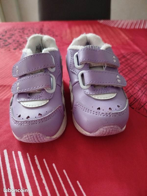 Baskets à scratch fille pointure 23 Chaussures