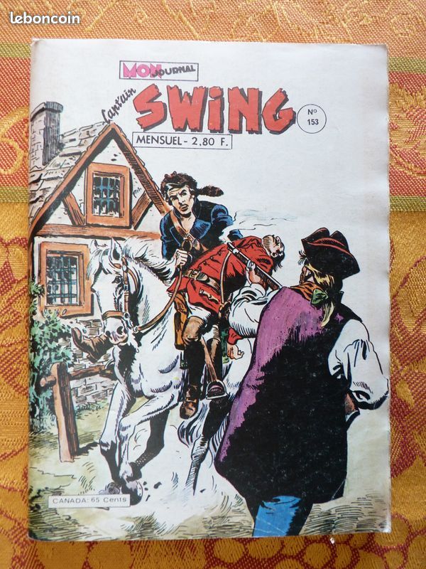BD "Capt'ain Swing " (1re série) N°99-126-127-153-165-175-184 (image 7)