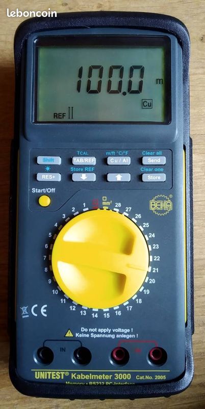 Echomètre BEHA Kabelmeter 3000 (image 2)