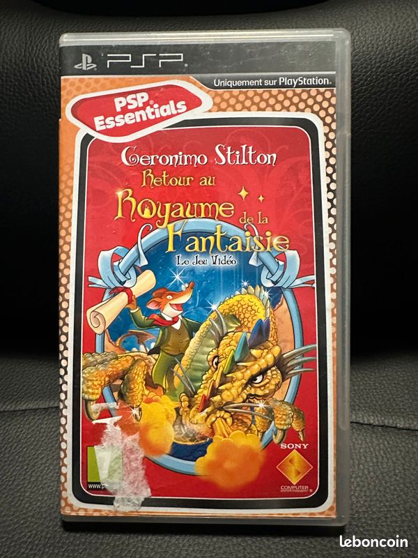 Geronimo Stilton Retour au Royaume de la Fantaisie sur PSP (image 1)