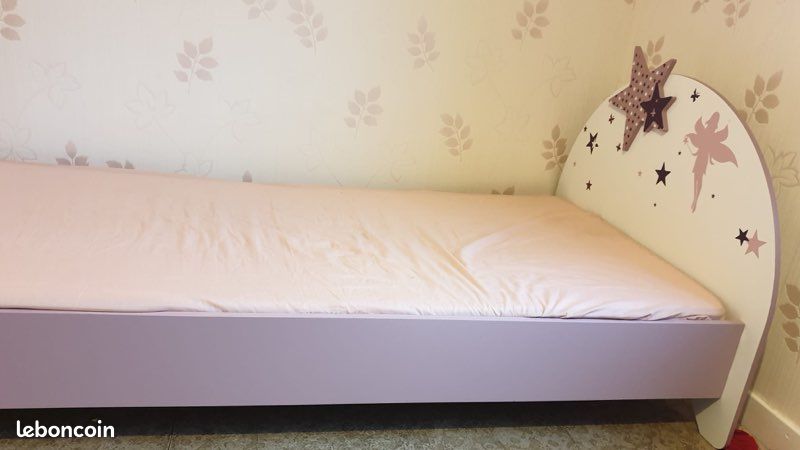 Lit enfant fille rose (image 4)