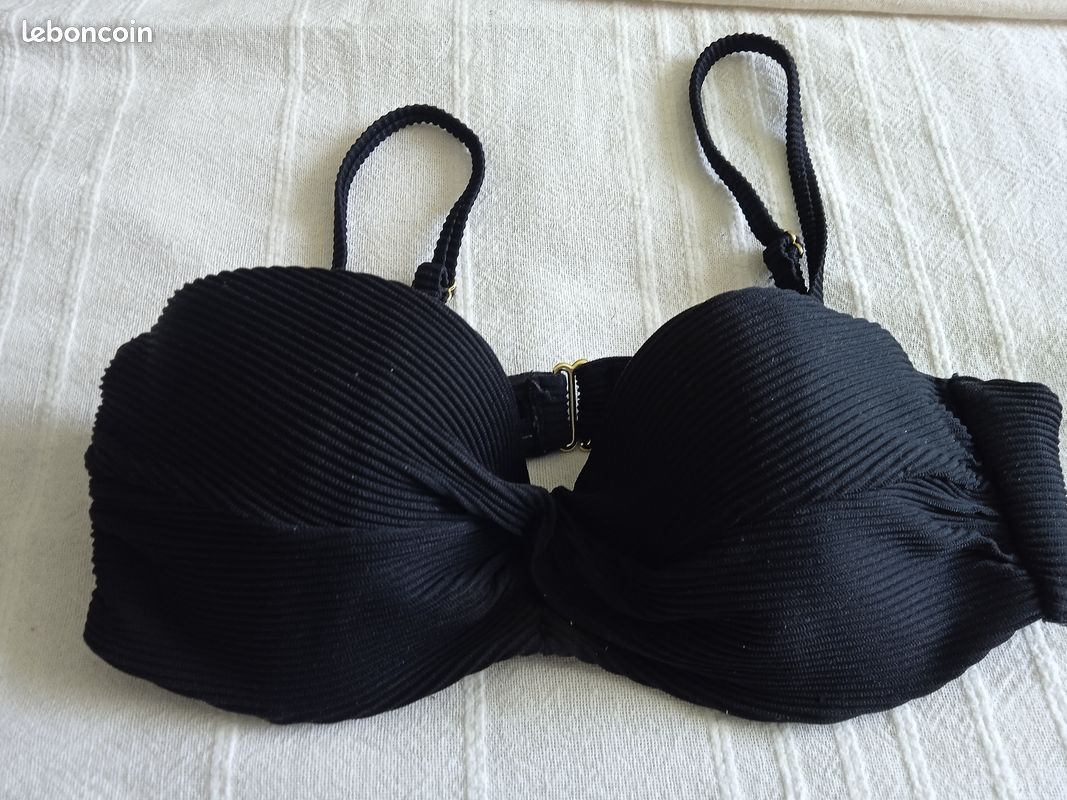 Maillot de bain pièces noir ETAM Vêtements