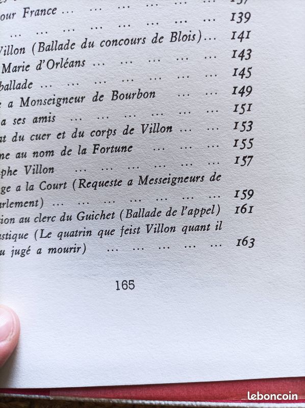 Oeuvres complètes - François Villon - Club internationnal du livre (image 8)