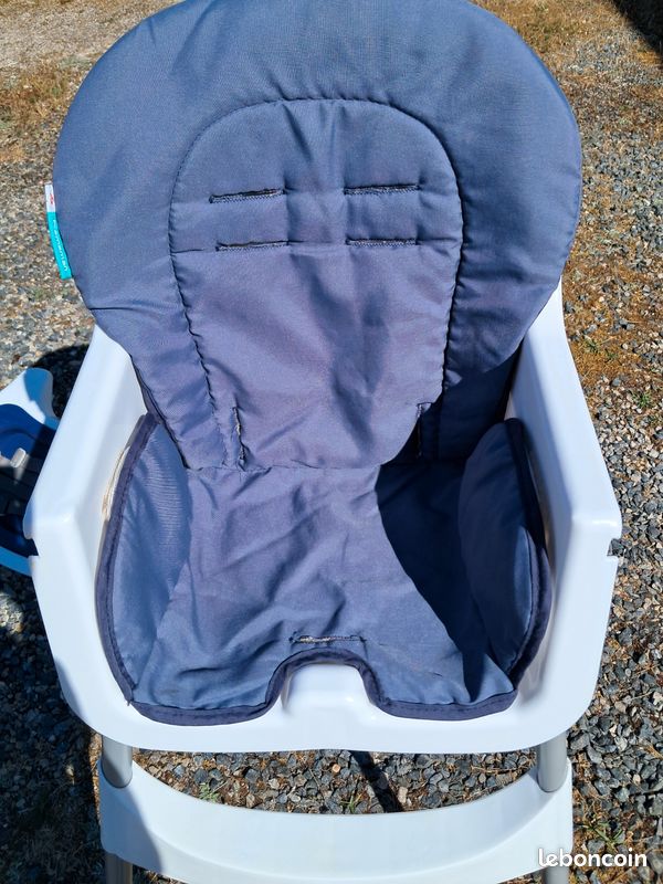 Chaise haute Orchestra Premaman Basic. Housse bleue (image 7)