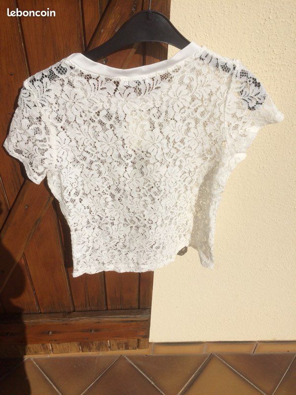 T-shirt dentelle LESARA (image 2)