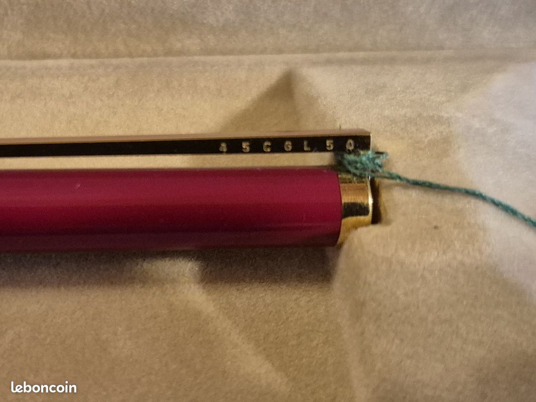 Stylo Bille De Prestige Dupont Fidelio - Laque Rouge - Modèle P137 - Comme Neuf Sans Emballage