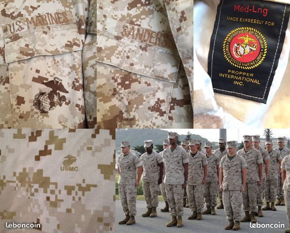Us marines Authentique camo actuel desert (image 2)