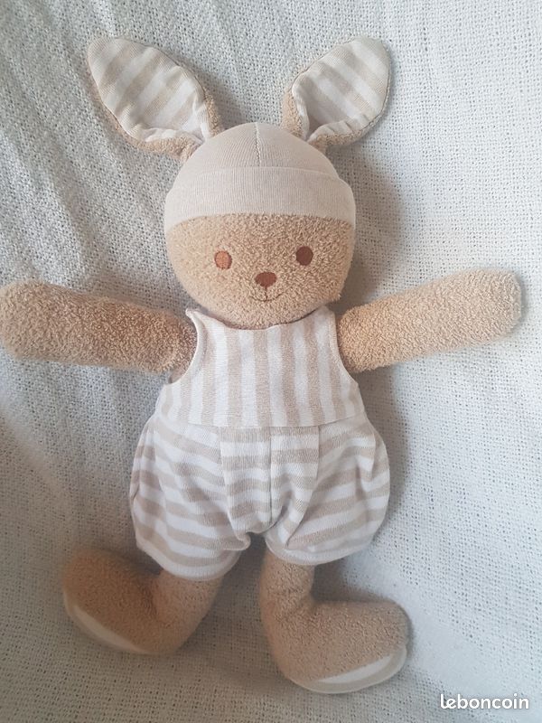 Peluche lapin NOUNOURS (image 1)