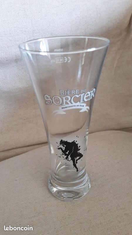 Verre à bière Bière de Sorcier 25cl (image 1)