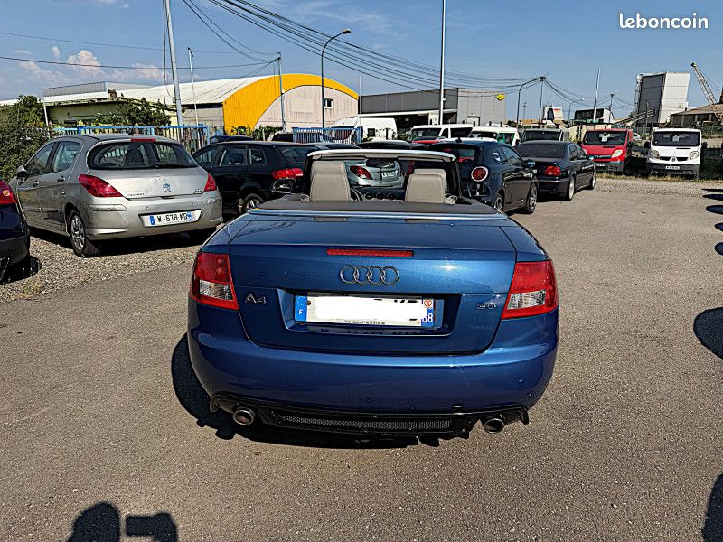 Audi A4 CABRIOLET 3.0 V6 220CH MULTITRONIC (image 6)