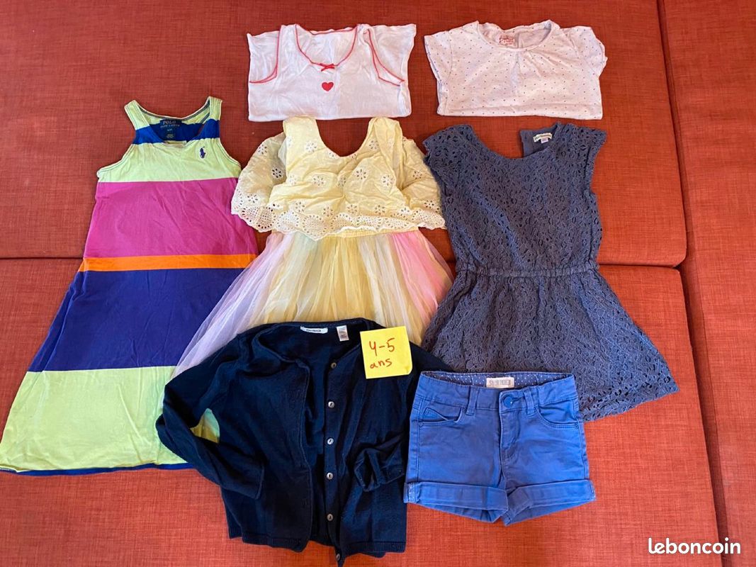Vêtements fille 4 ans (image 1)