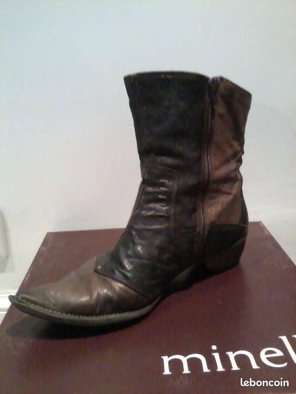 Bottines taille 38 minelli (image 3)