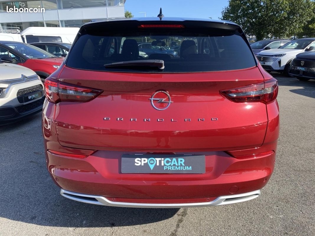 Opel Grandland 1.2 Turbo 130 Elegance Business GS + CUIR / VISION 360 / COFFRE ELEC / ATTELAGE (image 6)