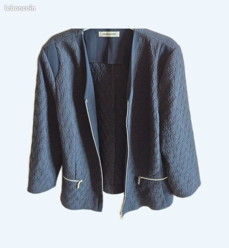 Veste gilet femme avec fermeture Taille Couleur bleu