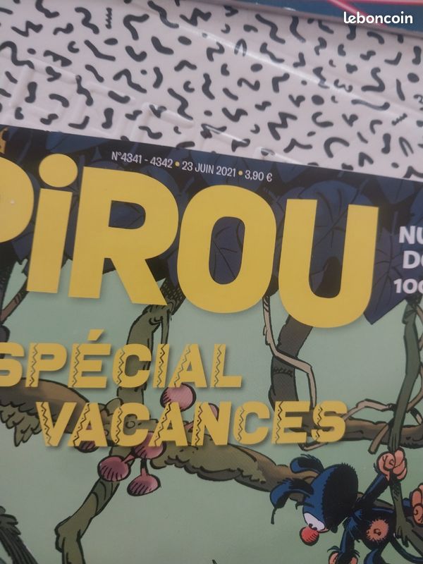 Magazines spirou lot 6 numéros bon état lecture enfant bd (image 6)