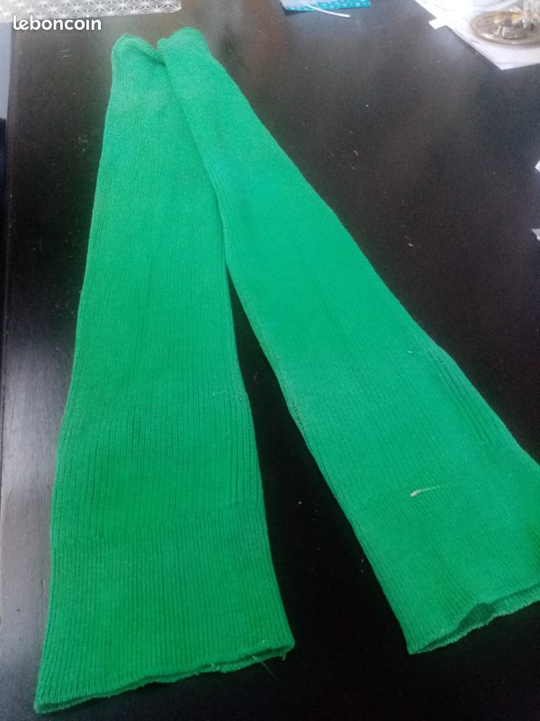 Paire longues chaussettes sans pied (image 3)