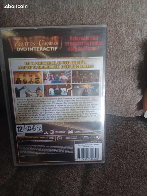 Dvd nteractif pirate des caraïbes (image 2)