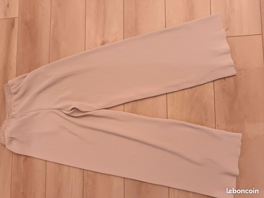 Pantalon gaufré Mango (image 4)