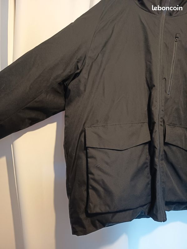 Veste / Manteau d'hiver avec capuche Pier One - Noir - Taille 4XL (image 2)