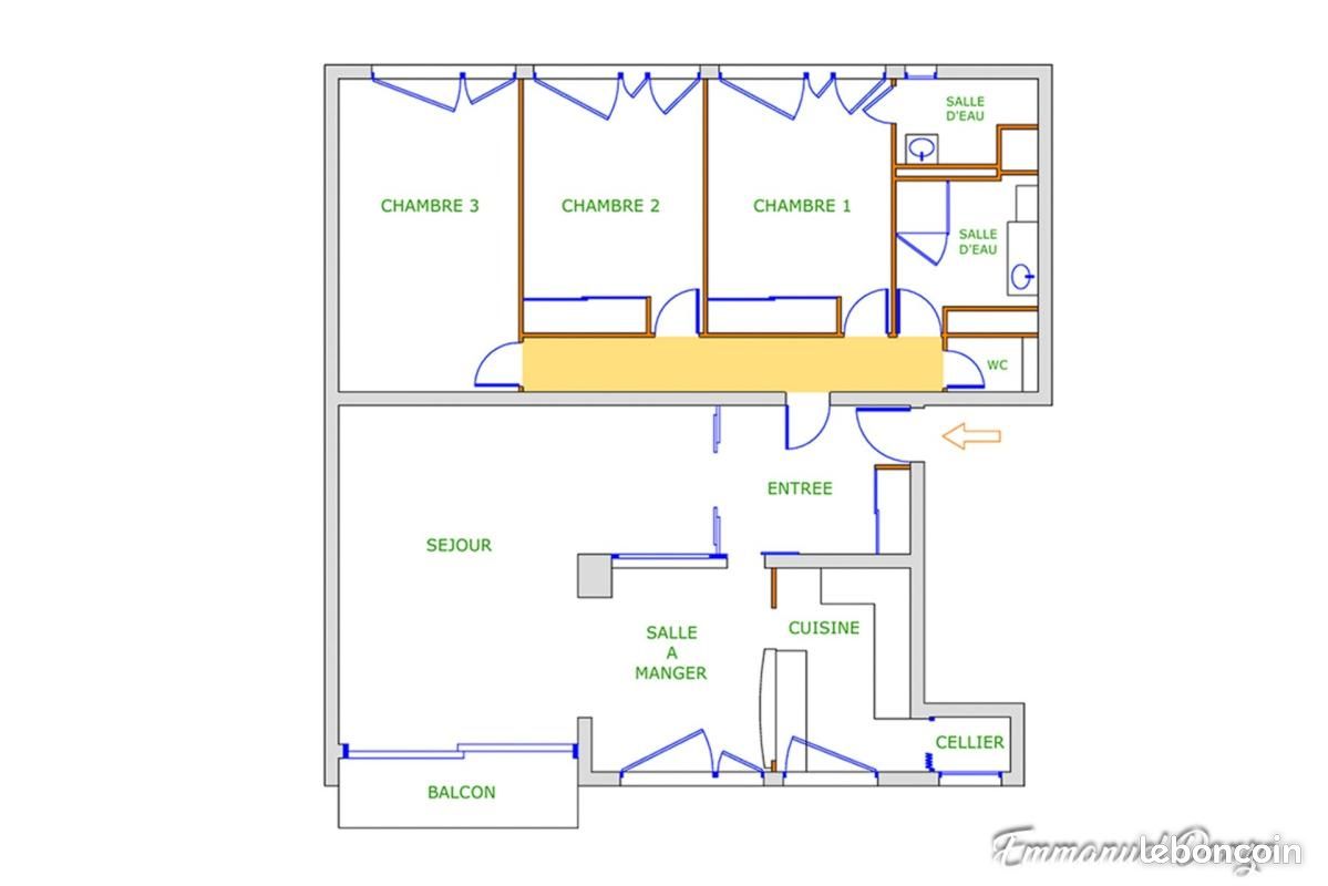 Appartement 5 pièces 112 m² (image 18)