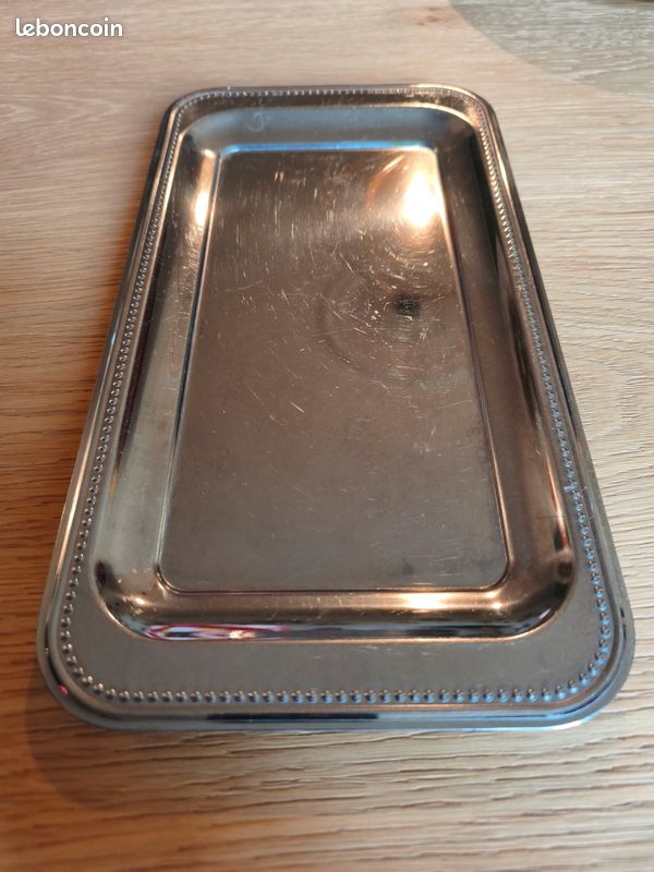 Assiette plate rectangle 26x18cm blanche - Modulo - Guy Degrenne