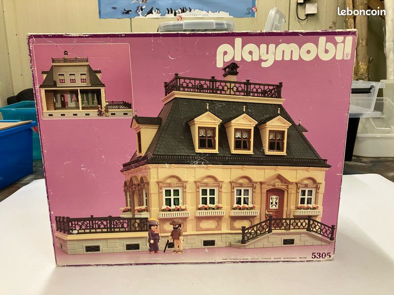 Maison Playmobil Vintage – Très Bon état, Voir Photos