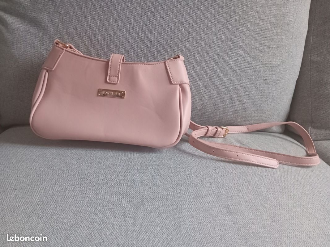 Sac à main femme Torrente – Cuir rose – Comme neuf Accessoires